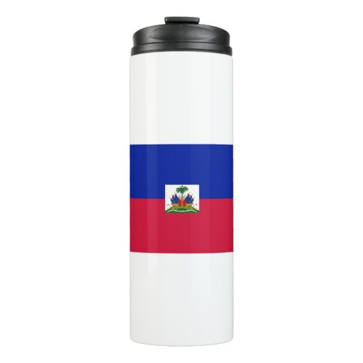 Haïtiaanse vlag thermosbeker (Voorkant)