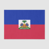 Haïtiaanse vlag tissuepapier (Voorkant)