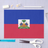 Haïtiaanse vlag tissuepapier (Craft)