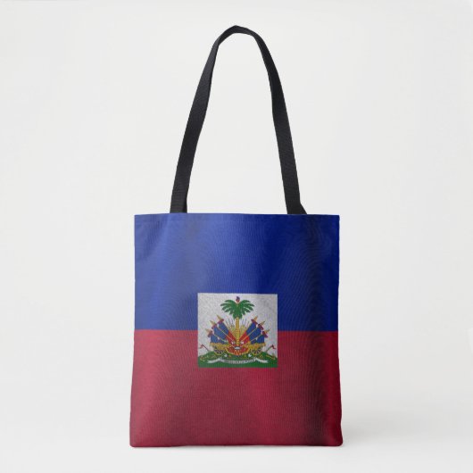 Haïtiaanse vlag tote bag (Voorkant)