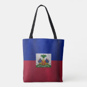Haïtiaanse vlag tote bag (Achterkant)