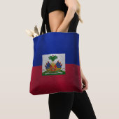Haïtiaanse vlag tote bag (Dichtbij)