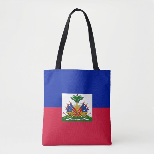 Haïtiaanse vlag tote bag (Voorkant)