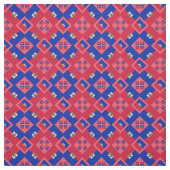 Haïtiaanse vlag & Trendy Haïti mode PNK Stof (Swatch)