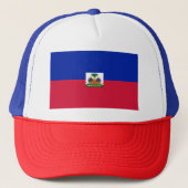 Haïtiaanse vlag trucker pet (Voorkant)