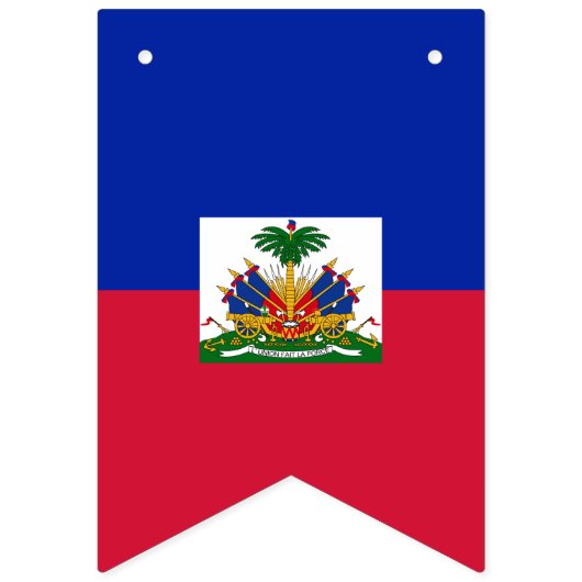 Haïtiaanse vlag vlaggetjes (Derde vlag)