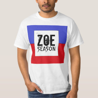 Haïtiaanse vlag Zoe Season T-Shirt