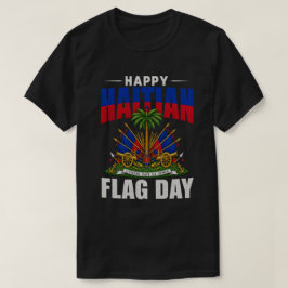 Haitiaanse Vlagdag | Haïtiaanse Trots Design T-shirt