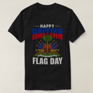 Haitiaanse Vlagdag Haïtiaanse Trots Design T-shirt