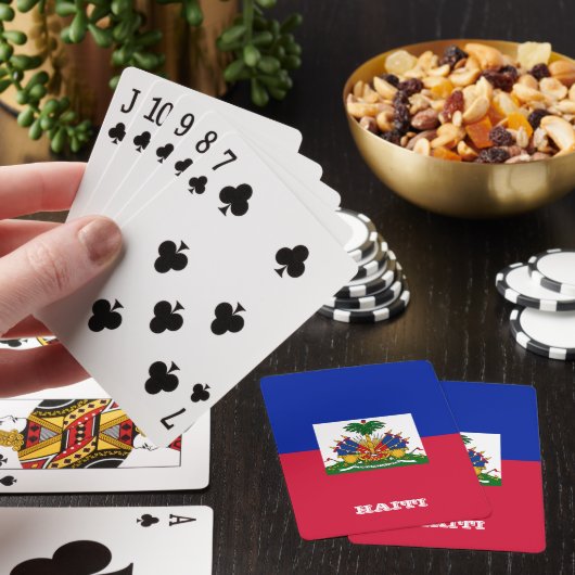 Haïtiaanse vlagspelen, Haïti-spelkaarten Pokerkaarten (Insitu)