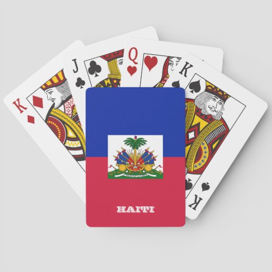 Haïtiaanse vlagspelen, Haïti-spelkaarten Pokerkaarten (Achterkant)