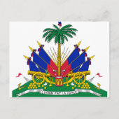 Haïtiaanse wapenschild briefkaart (Voorkant)