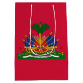 Haïtiaanse wapenschild medium cadeauzakje (Achterkant)