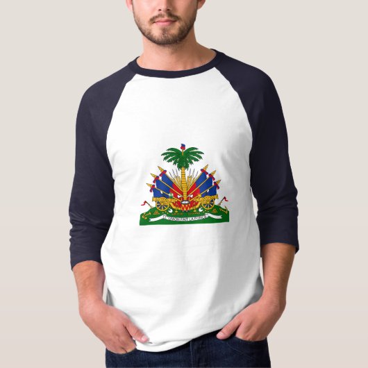 Haïtiaanse wapenschild t-shirt (Voorkant)