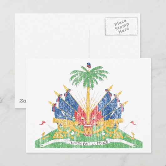 Haïtiaanse wapenstilstand  briefkaart (Voorkant / Achterkant)