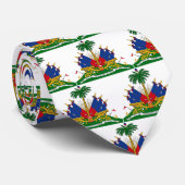 Haïtiaanse wapenstilstand, Haïtiaanse vlaggen-mode Stropdas (Opgerold)