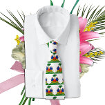 Haïtiaanse wapenstilstand, Haïtiaanse vlaggen-mode Stropdas<br><div class="desc">Stropdassen (zakelijk): Haïtiaanse jas van wapens en Haïtiaanse vlag mode patroon - hou van mijn land,  reizen,  vakantie,  patriotten / sportfans</div>