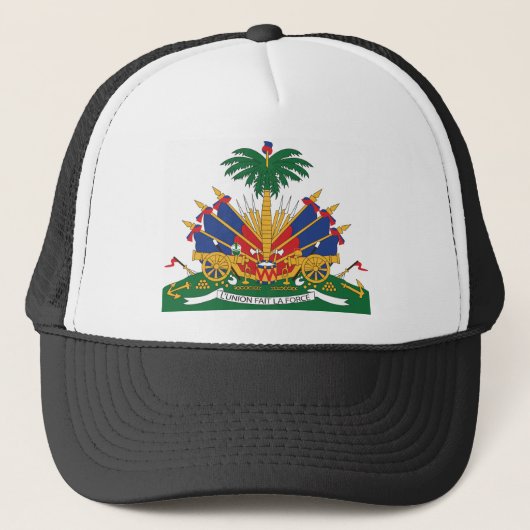 Haïtiaanse wapenstilstand trucker pet (Voorkant)