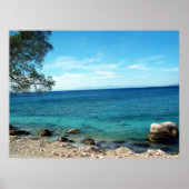 Haïtiaanse wateren poster (Voorkant)