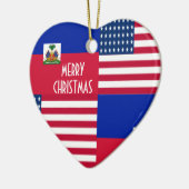 HAITIAN-AMERIKAANS KERAMISCH ORNAMENT (Links)