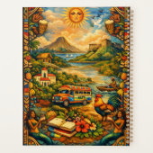 Haitian Cultural Planner - Vibrant Colors-Haiti (Achterkant)