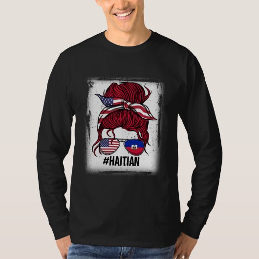 Haitian Girl Haiti Roots T-shirt (Voorkant)