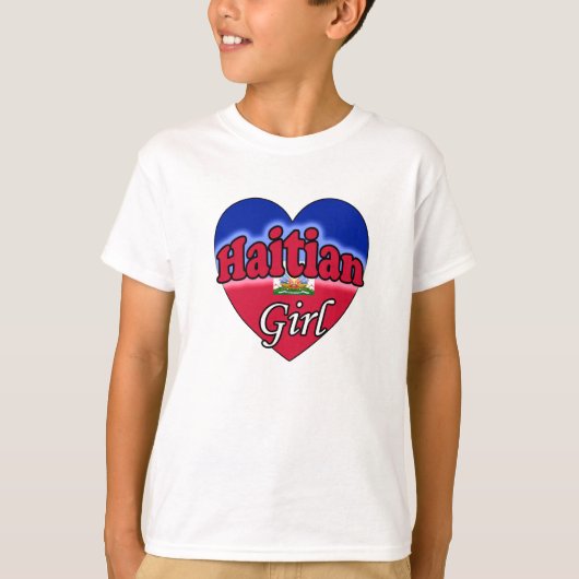 Haitian Girl T-shirt (Voorkant)