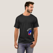 Haitian Grandpas Are The Best By Par Golf Grandad  T-shirt (Voorkant volledig)