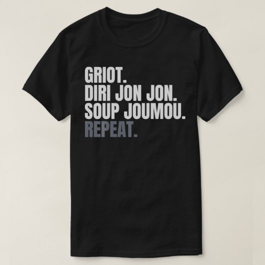 Haitian Griot T-shirt (Design voorkant)