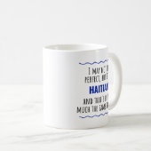 Haitian Haiti Gift Idea Coffee Mug Koffiemok (Voorkant rechts)