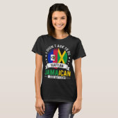 Haitian Jamaican Flags Pride Jamaica Flag T-shirt (Voorkant volledig)