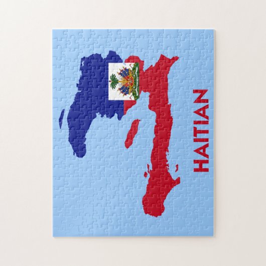 HAITIAN MAP LEGPUZZEL (Verticaal)