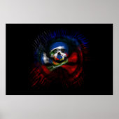 Haitian Pirate Flag Poster (Voorkant)
