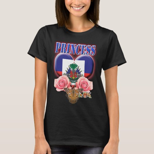 Haitian Princess T-shirt (Voorkant)