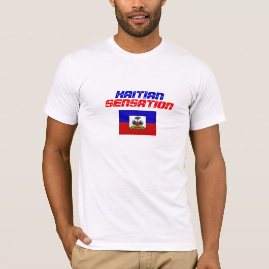 HAITIAN, SENSATIE T-SHIRT (Voorkant)