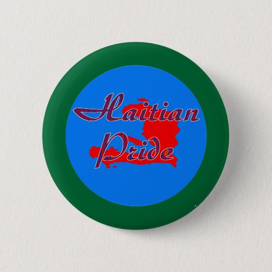 haitipride013 ronde button 5,7 cm (Voorkant)