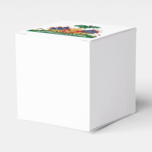 Haïti's wapen bedankdoosjes (Voorkant Zijde)