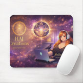 HAJ Creations: Official Archive Galaxy Mousepad Muismat (Met muis)