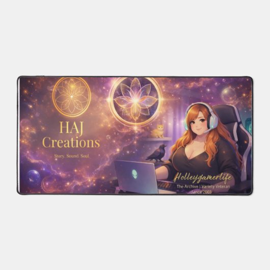 Haj Creations: "The Archive" Signature Art Mat (Voorkant)