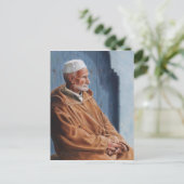 Haj - schilderij van een Marokkaans Briefkaart (Staand voorkant)