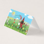 Haji Firuz gevouwen Kaart (Voorkant)