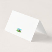 Haji Firuz gevouwen Kaart (Achterkant)