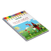 Haji Firuz thema Notitieboek (Rechterzijde)