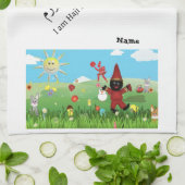 Haji Firuz thema Theedoek (Gevouwen)