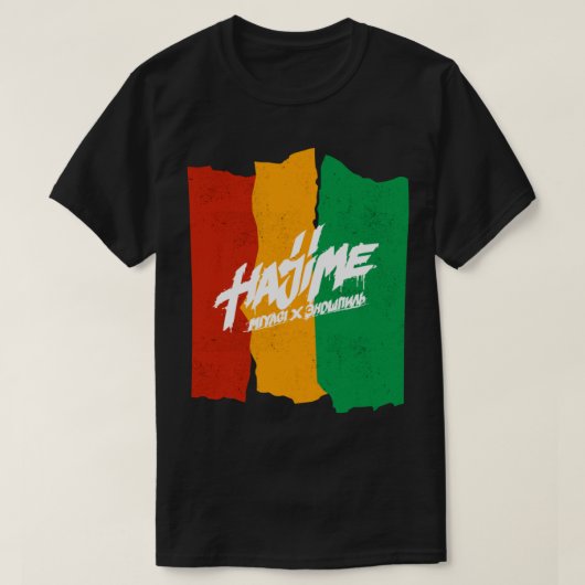 Hajime, Miyagi, Andy Panda, Rasta Classic T-Shirt (Design voorkant)