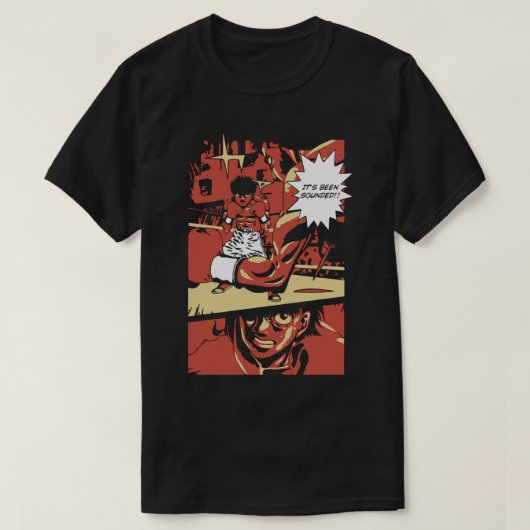 Hajime no Ippo Retro  T-shirt (Design voorkant)