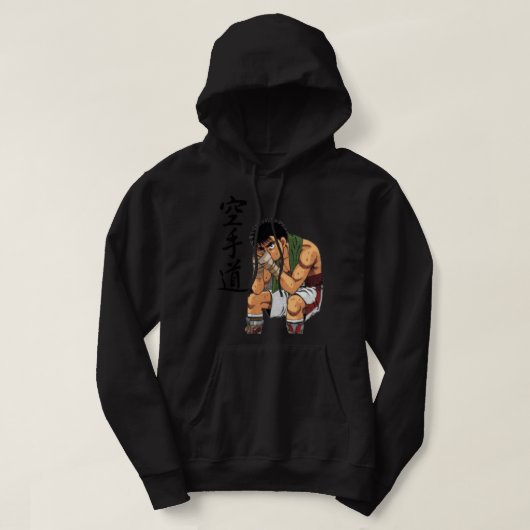 Hajime no ippo Serious ippo Hoodie (Design voorkant)