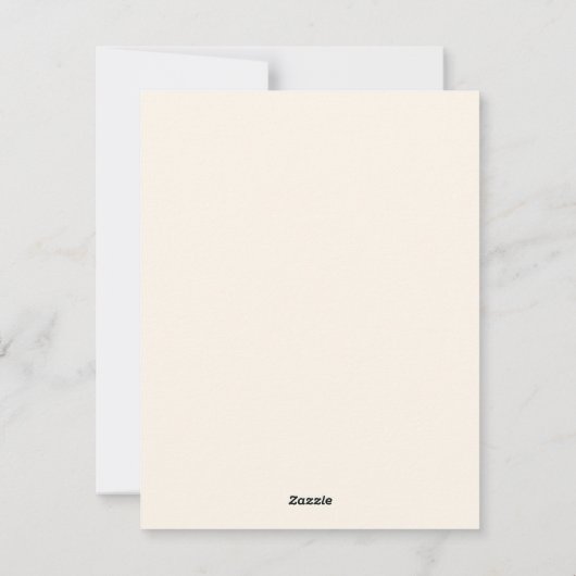 Hajj Mabrour Kaart Islamitische Labayka Allahouma (Achterkant)