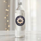 Hajj Mabrur 2025 Gepersonaliseerde Zamzam Gift 144 Ronde Sticker