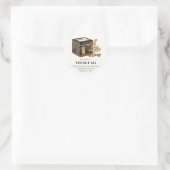 HAJJ MABRUR GEPERSONALISEERDE STICKER & LABEL VOOR (Tas)